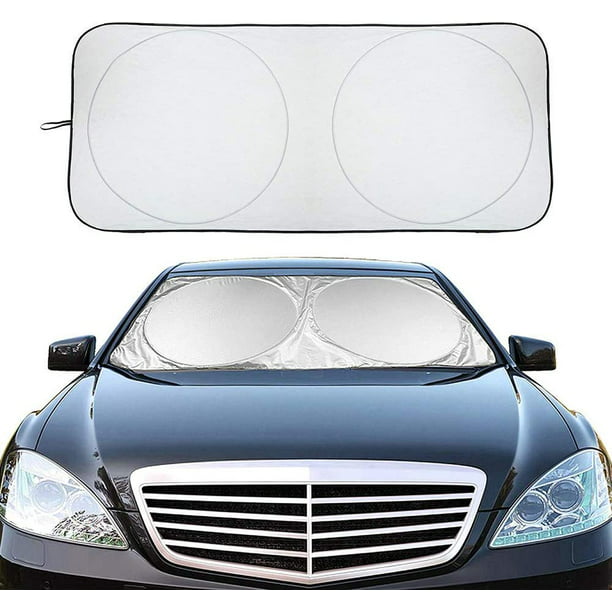 The Golden Stay Girls Car Windshield Sun Shade Universal Fit Car Sunshade Blocks UV Rays Sun Visor Protector Sunshade to Keep Your Vehicle Cool and Damage Free Car Accessories Small 